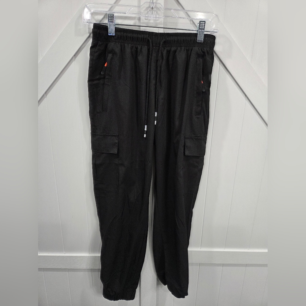 Kids Black Jogger Sweatpants